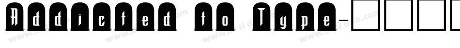 Addicted to Type字体转换